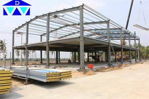 Bâtiment d'usine en structure métallique <span class=keywords><strong>Nike</strong></span> Indonésie Construction préfabriquée <span class=keywords><strong>Cadre</strong></span> galvanisé à chaud - Product Image 6