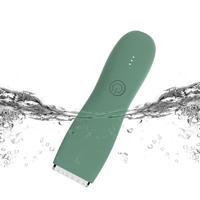 Offre Spéciale parfait sans fil peau sans danger corps toilettage rasoir étanche IPX7 lumière LED tondeuse électrique aine pour hommes