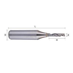 6.35*20 1/4 inch Shank <span class=keywords><strong>TCT</strong></span> chế biến gỗ xoắn ốc <span class=keywords><strong>Router</strong></span> <span class=keywords><strong>bit</strong></span> gỗ End Mill công cụ cắt cho <span class=keywords><strong>CNC</strong></span> công cụ chế biến gỗ - Product Image 2