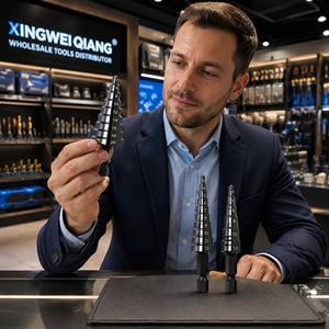 Broca escalonada HSS <span class=keywords><strong>de</strong></span> óxido negro <span class=keywords><strong>de</strong></span> grado industrial, 3 piezas, 4-12/20 mm, <span class=keywords><strong>de</strong></span> estría recta, tipo Unibit, para perforación <span class=keywords><strong>de</strong></span> <span class=keywords><strong>tubos</strong></span> <span class=keywords><strong>de</strong></span> acero inoxidable - Product Image 4