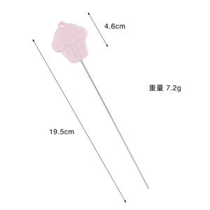 Outil de cuisson gâteau testeur de gâteau en acier inoxydable aiguille de test réutilisable pour la maison <span class=keywords><strong>boulangerie</strong></span> Muffin pain gâteau testeur sonde - Product Image 4