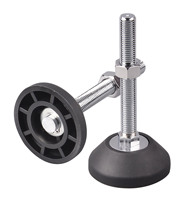 Échantillon gratuit M6 M8 M10 M12 M14 M16 M20 M24 Pp pieds de nivellement réglables pieds de Machine en acier inoxydable