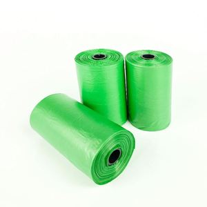 Wholesale Customized logo Disposable Eco Friendly Waste Garbage Scented <b>Compostable</b> Pet Poop <b>Bag</b> - Product Image 3