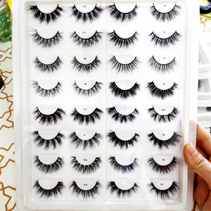 Faux cils en vison synthétique végétaliens, cils artificiels de luxe 3D, cils naturels, extension de cils volume spectaculaire - Product Image 5