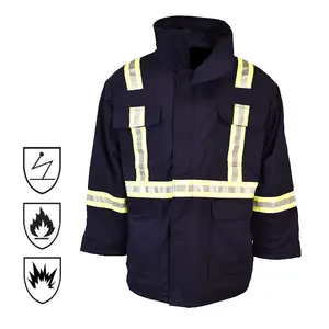 Extreme Protect Oil And Gas Offshore Winter Nomex Inherent Flame Resistant Fire Retardant Workwear