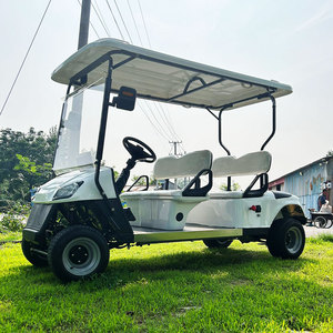 红色CE认证电动高尔夫球车，配备锂电池，48V 3.5kW电机，续航里程50公里，3-4人座，<span class=keywords><strong>12</strong></span>英寸铝制车轮，适合成人使用 - Product Image 5