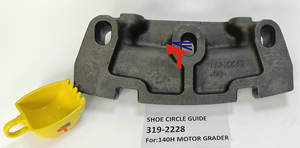 Guía de Zapata 23B-70-51550 para Motoniveladora <span class=keywords><strong>GD555</strong></span> GD655-3A GD655-<span class=keywords><strong>5</strong></span> GD655-6 GD655-7 GD663A-2 GD675-3 GD675-<span class=keywords><strong>5</strong></span> GD725A GD825A - Product Image 6