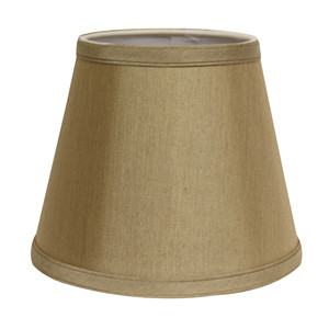 HMS 19 \ "impero marrone chiaro inclinato senza paralume in tessuto interno stile asiatico-coasta minimalista rustico giapponese vittoriano - Product Image 1