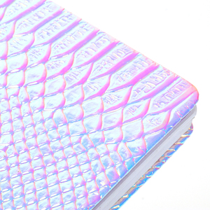Cuaderno con Textura de Serpiente Holográfica en Oferta, Popular en <span class=keywords><strong>Alemania</strong></span> para Apuntes <span class=keywords><strong>Diarios</strong></span> y Tareas de Escritura para Jóvenes - Product Image 3