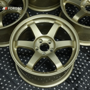 ล้อทองปลอมแปลง MN 5X120 5X114.3 18นิ้ว <span class=keywords><strong>Te37</strong></span>แข่งรถ Volk จำลอง SL สำหรับ Tesla รุ่น S jdm E90 E46 BMW - Product Image 3