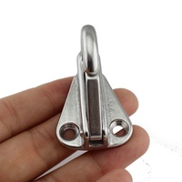 Gancho de resorte para defensa marina con tornillos de acero inoxidable 304/316 para yates y vehículos recreativos, precio mayorista de fábrica