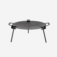 Support de Plaque de Cuisson Portable en Alliage d'Aluminium pour Barbecue Extérieur, Accessoire Multifonctionnel pour Camping