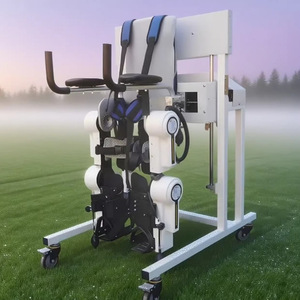 Exosquelette d'aide à la marche blanc laiteux, robot de rééducation pour patients hémiplégiques, victimes d'AVC, paraplégiques, entraînement à la marche à domicile - Product Image 2