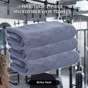 Juego de 3 Toallas Deportivas de Microfibra Habitude para Hombre, 400 GSM (40x60cm), Secado Rápido y Delgadas, Solo Lavar a Mano, Hechas en China - Product Image 2