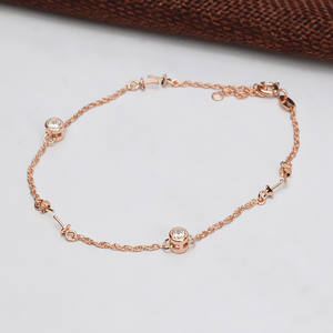 Pulsera de Plata S925 Wenchi con Diseño Circular Elegante para Mujer, Accesorio de Joyería DIY con Perlas, Componentes de Abalorios con Orificio Vacío - Product Image 3