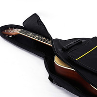 Custom 41\" Acoustic Guitar Bag 5MM Sponge Pad Waterproof Guitar Case Double Adjustable Stringed Instruments Parts Accessories