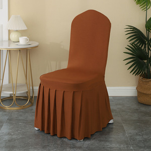 Exquisite Ruffled Skirt-style <strong>Chair</strong> <strong>Covers</strong> <strong>for</strong> <strong>Dining</strong> Rooms and Banquet Halls - Product Image 3