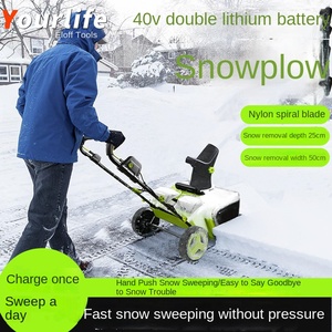 Soplador de Nieve Industrial Inalámbrico de Empuje Manual con Batería de Litio y Alta Potencia para Remoción de Nieve - Product Image 3