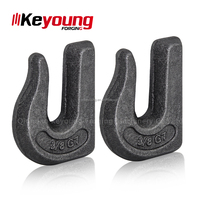 Gancho de Cadena Soldado G70 de 3/8'' de Fábrica, de Acero Aleado con Zinc, para Uso Industrial, de China