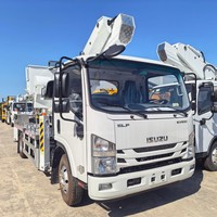 Caminhão de Trabalho Aéreo Isolado de Alta Tensão de 23m com Chassi ISUZU e Cesto Isolado para Trabalho em Altura