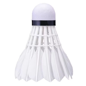 <span class=keywords><strong>Double</strong></span> poisson Golden Bird <span class=keywords><strong>Badminton</strong></span> 12-Pack Véritable Plume d'Oie Volants Super Durable Formation - Product Image 6