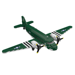 Avión de Combate Grande de Ensamblaje para Niños a la Moda, Modelo de Bloques de Construcción de Partículas Pequeñas, Juguete, Regalo Promocional para Actividades Bancarias - Product Image 5