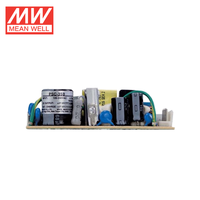 Original Mean Well PSC-35 Seri 35W Switching Power Supply dengan Penutup Jaring Logam Tegangan Output Tunggal 13.8V/27.6V