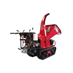 Mini broyeur de bois à chenilles de type jardin, petit broyeur de bois à chenilles diesel, machines fabriquées en Chine - Product Image 4
