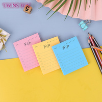 Blocs-notes adhésifs mignons et portables de haute qualité, multicolores, personnalisables avec logo, très demandés 010A