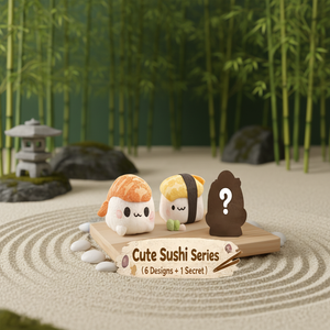 Figura <span class=keywords><strong>de</strong></span> PVC <span class=keywords><strong>de</strong></span> la Serie Sushi Adorable, Caja Sorpresa Personalizada, Juguete <span class=keywords><strong>de</strong></span> Peluche, Fabricante OEM, Animal <span class=keywords><strong>de</strong></span> Peluche Personalizado, Coleccionables que Cambian <span class=keywords><strong>de</strong></span> Expresión - Product Image 2