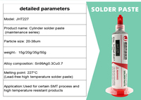Pâte à souder à l'aiguille BGA SMT LED haute, moyenne et basse température en promotion