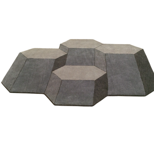 Tapis moderne en laine à poils longs, fait main, imperméable, antidérapant, ignifuge, écologique, à motifs floraux, pour salon, prière, décoration intérieure - Product Image 6