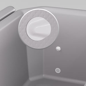 Baignoire de récupération sportive gonflable Ambohr US en stock local, bain froid portable d'extérieur, baignoire de thérapie à glace inclinée - Product Image 3