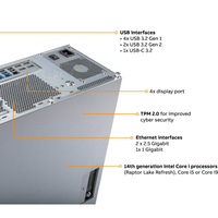 PC Industrial de Alto Rendimiento B&R, PC 50A Intel Core I9 Raptor Lake, Sistema de Control de Computación en Borde, Preparado para IA