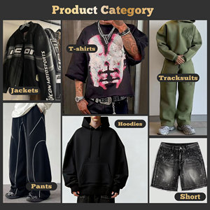 Sudaderas con Capucha Negras de Alta Calidad, 400 g/m², Algodón, Estilo Francés, Personalizadas, Corte Holgado, para <span class=keywords><strong>Hombre</strong></span> - Product Image 6