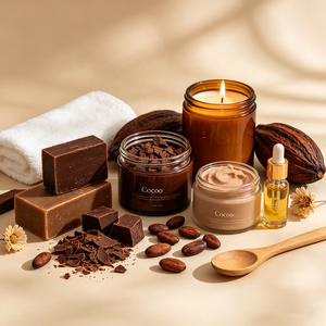 Manteca de Cacao 100% Pura y Natural, Sin Refinar, Prensada en Frío, Grado Cosmético, <span class=keywords><strong>para</strong></span> Cuidado de la Piel, Bálsamo Labial, Fabricación de Jabón, Crema <span class=keywords><strong>para</strong></span> Estrías, a Granel - Product Image 4