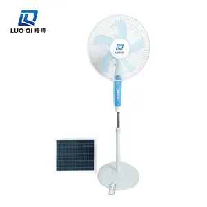 Factory Direct Energy Saving solar fan solar stand fan solar table fan for home use with solar panel