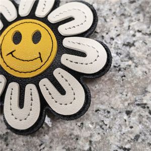 Sunflower Shape Bag <b>Charm</b> Rearview Car Pendant Keychain Trendy Women's Handbag Accessories Hanging Ornaments - Product Image 3