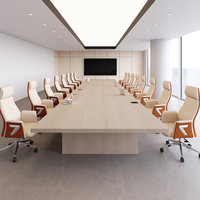 Chaise de bureau de direction de luxe à dossier haut pivotant en cuir PU orange pour salle de réunion