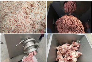 Plastic stainless steel for bones fresh chicken and bone electric commercial <b>meat</b> grinder machine - Product Image 3
