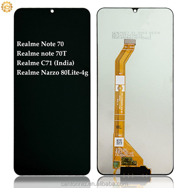 Universal LCD Screen for Oppo Realme C71 NOTE 70 NOTE 70T NARZO 80 LITE 4G Full HD Display