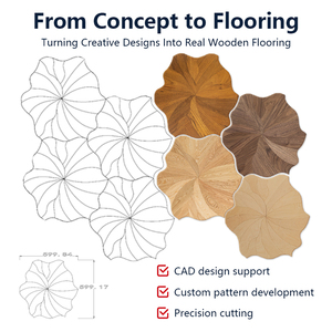 Parquet en chêne européen multicouche T&G de 14 mm, brillant, classe ABC, E0 E1 CE, pour projets d'aménagement intérieur - Product Image 6