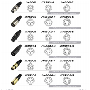 Adaptateurs de couplage noirs, fiches et prises de câble audio, connecteur <span class=keywords><strong>Speakon</strong></span> mâle vers RCA mâle - Product Image 2