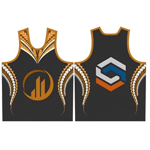 Singlet d'entraînement économique |   Vêtements de rugby et de football imprimés par sublimation |   Uniforme d'équipe en gros abordable - Product Image 1