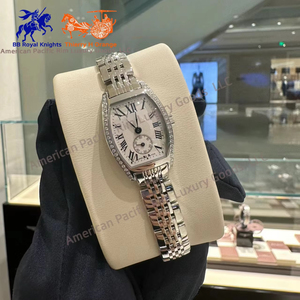 Reloj de Pulsera Longnes con Diamantes, Caja de Acero Inoxidable 316L de Lujo, Disponible en Plata, Oro y Nuevos Estilos Italianos - Product Image 3