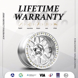 Rines KM235 Beadlock Personalizados de 17 y 18 Pulgadas, Rines Forjados <span class=keywords><strong>4x4</strong></span>, 6x139.7, 5x127, 6061-T6 para Jeep Wrangler, Toyota Tacoma, Ford F150 - Product Image 1