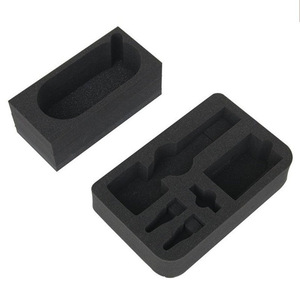 Tùy chỉnh màu đen PU bọt Hộp Quà Tặng xốp lót các tính năng chống thấm nước cho mỹ phẩm đồ trang sức nhà máy-tùy chỉnh <span class=keywords><strong>Polyurethane</strong></span> bọt - Product Image 5