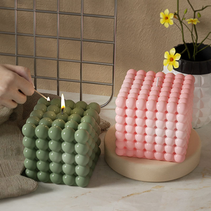 3D Square Shape Storage Box <b>Candle</b> <b>Mold</b> DIY Gypsum Concrete Aromatherapy <b>Candles</b> Silicone <b>Molds</b> Reusable Non-stick Eco-Friendly - Product Image 6