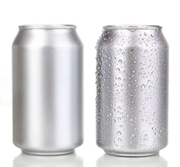 Boîtes de conserve en aluminium pour boissons en gros pour bière, vodka, whisky, thé et plus encore avec couvercle facile à ouvrir - Couleurs personnalisées, tailles de 180 ml à 500 ml