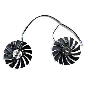 Nuevo ventilador GPU de 95MM y 4 pines PLD10010S12HH para tarjeta gráfica <span class=keywords><strong>MSI</strong></span> <span class=keywords><strong>GEFORCE</strong></span> GTX 1080TI <span class=keywords><strong>1080</strong></span> <span class=keywords><strong>1080</strong></span> 1070TI 1070 1070 1060 - Product Image 3